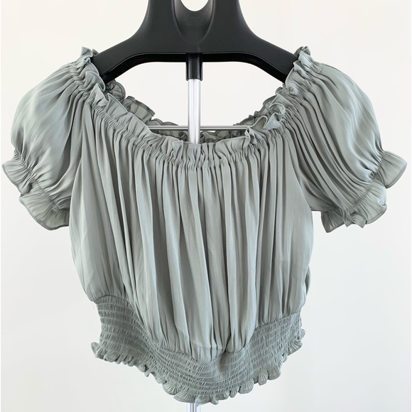 She + Sky Crop Top - Picture 1 of 5